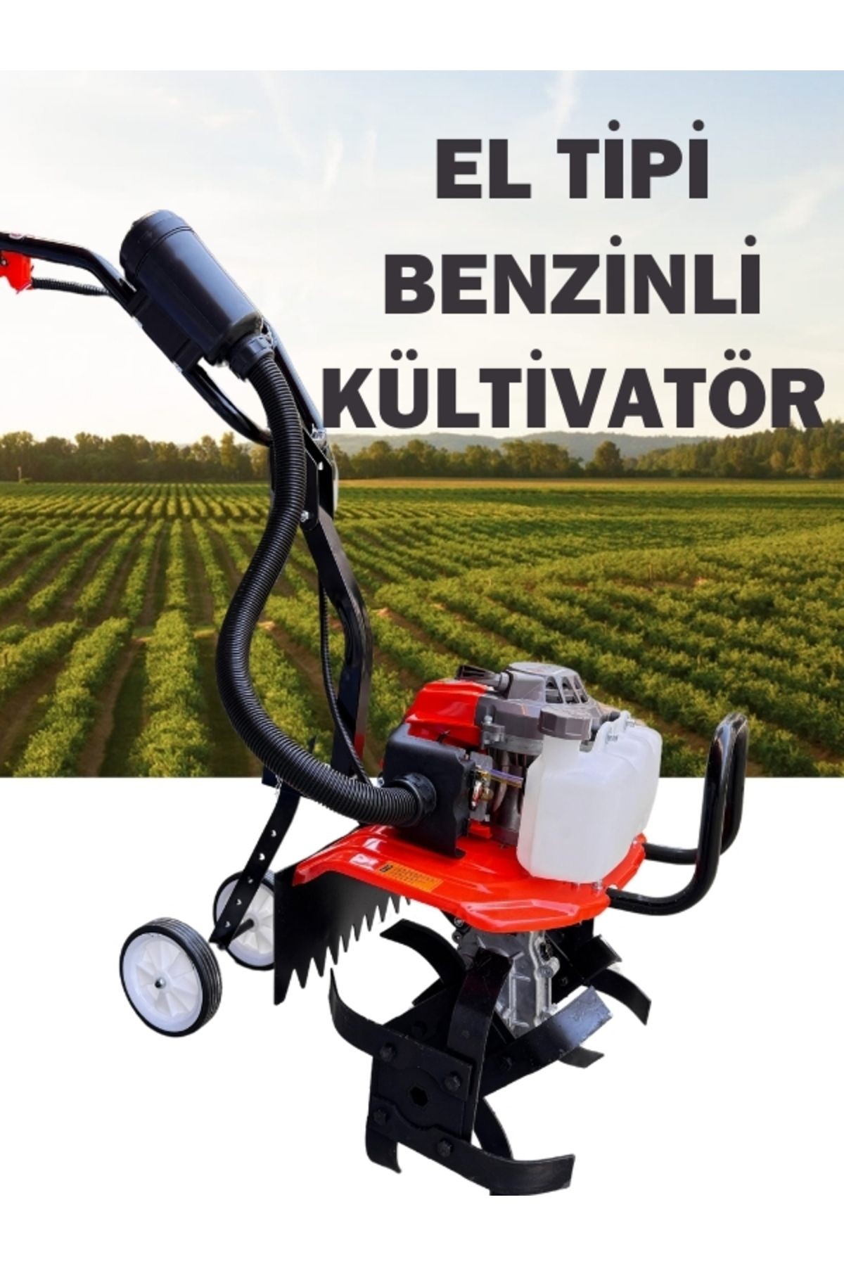 Mini Çapalama Makinesi 4.2 Hp 63 cc Benzinli