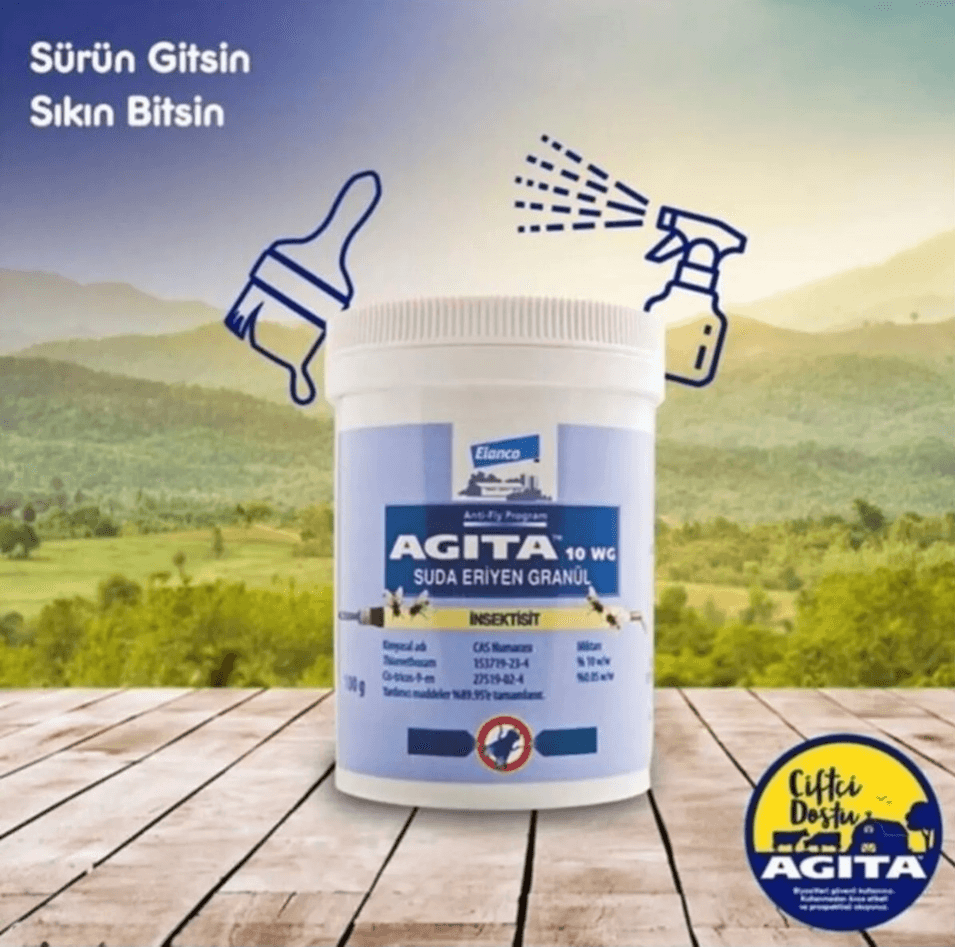 Agita 10 Wg Karasinek İlacı 100 gr, Karasineklerden Kurtulun