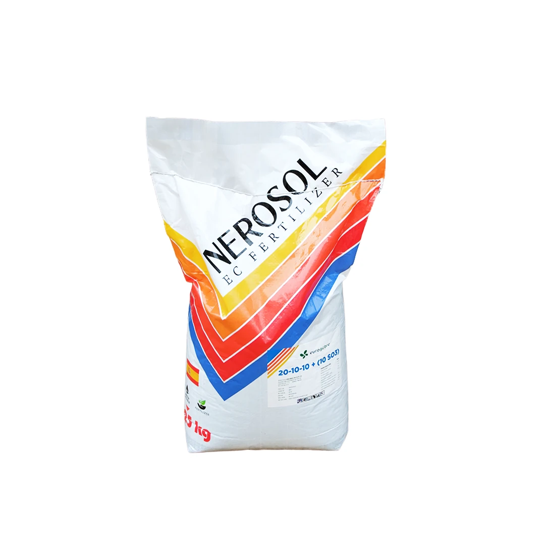 Nerosol 20-10-10+(10 SO3) Yüksek Azotlu Kükürtlü NPK Kompoze Gübre - 25 kg