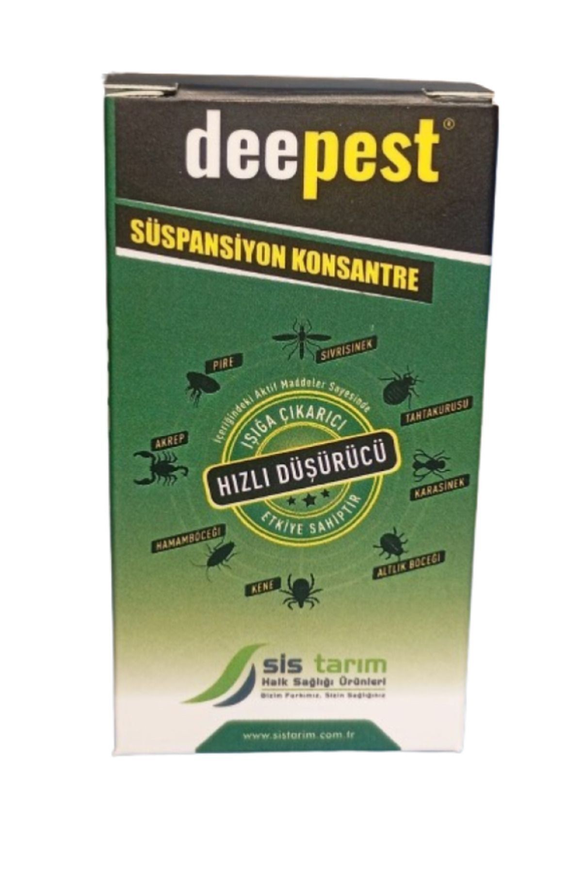 Kahverengi Kokarca İlacı Kokusuz Deepest Sc 25 ml Halk Sağlığı Onaylı