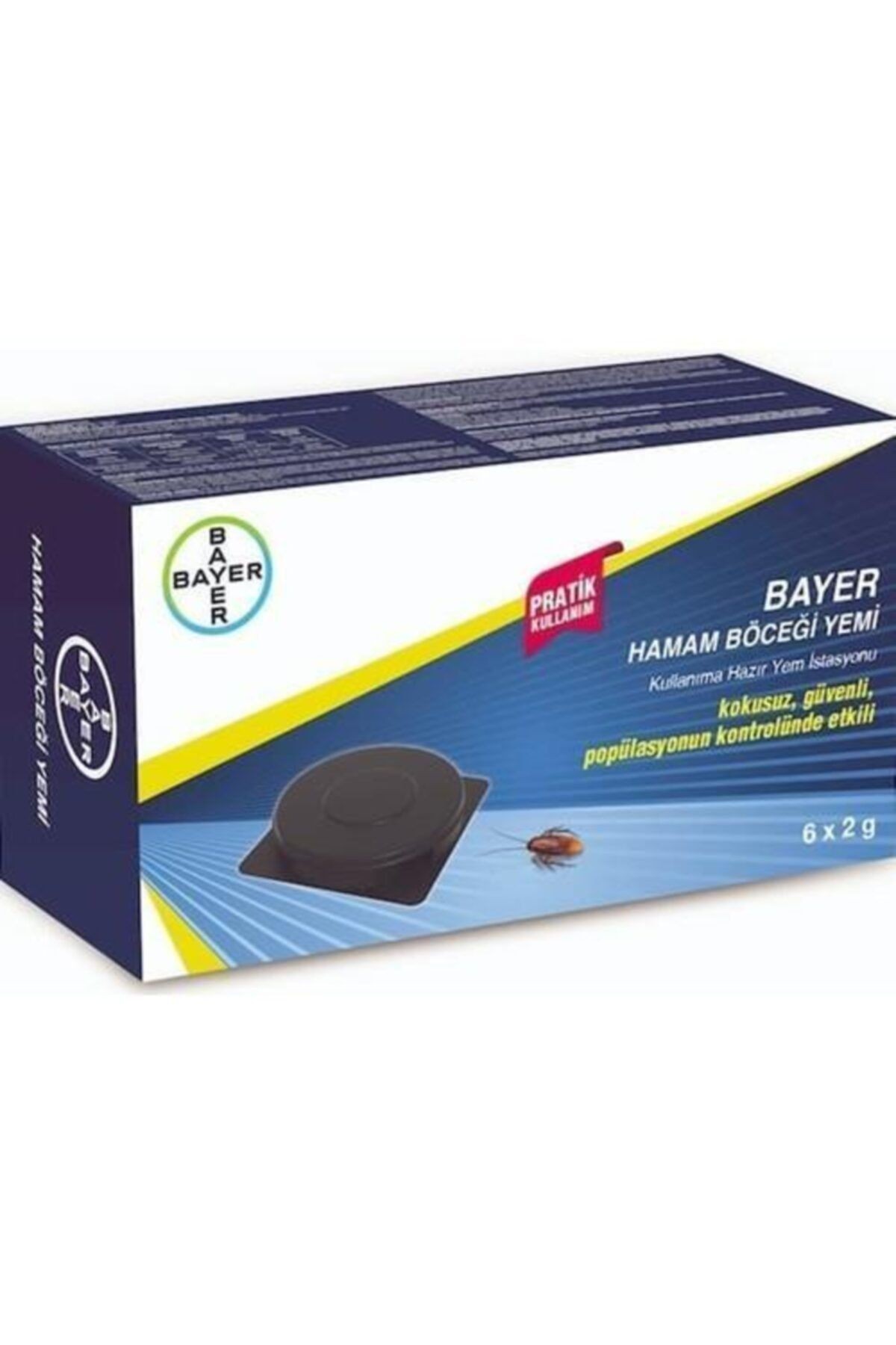 Bayer Kokusuz Hamam Böceği Yemi 6 Adet 2 Gr