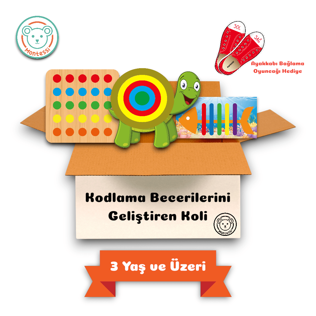 Kodlama Becerilerini Geliştiren Set (4 Oyuncak)