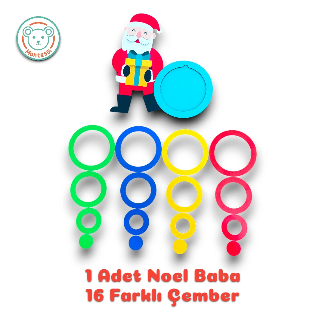 Yılbaşı Temalı Eğitici Oyuncak Kolisi (3 Oyuncak)