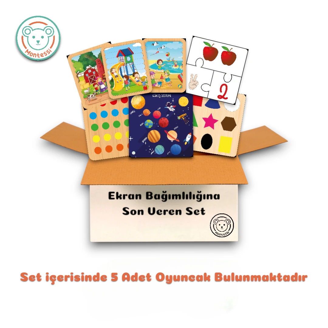 Ekran Bağımlılığına Son Veren Set (5 Oyuncak)