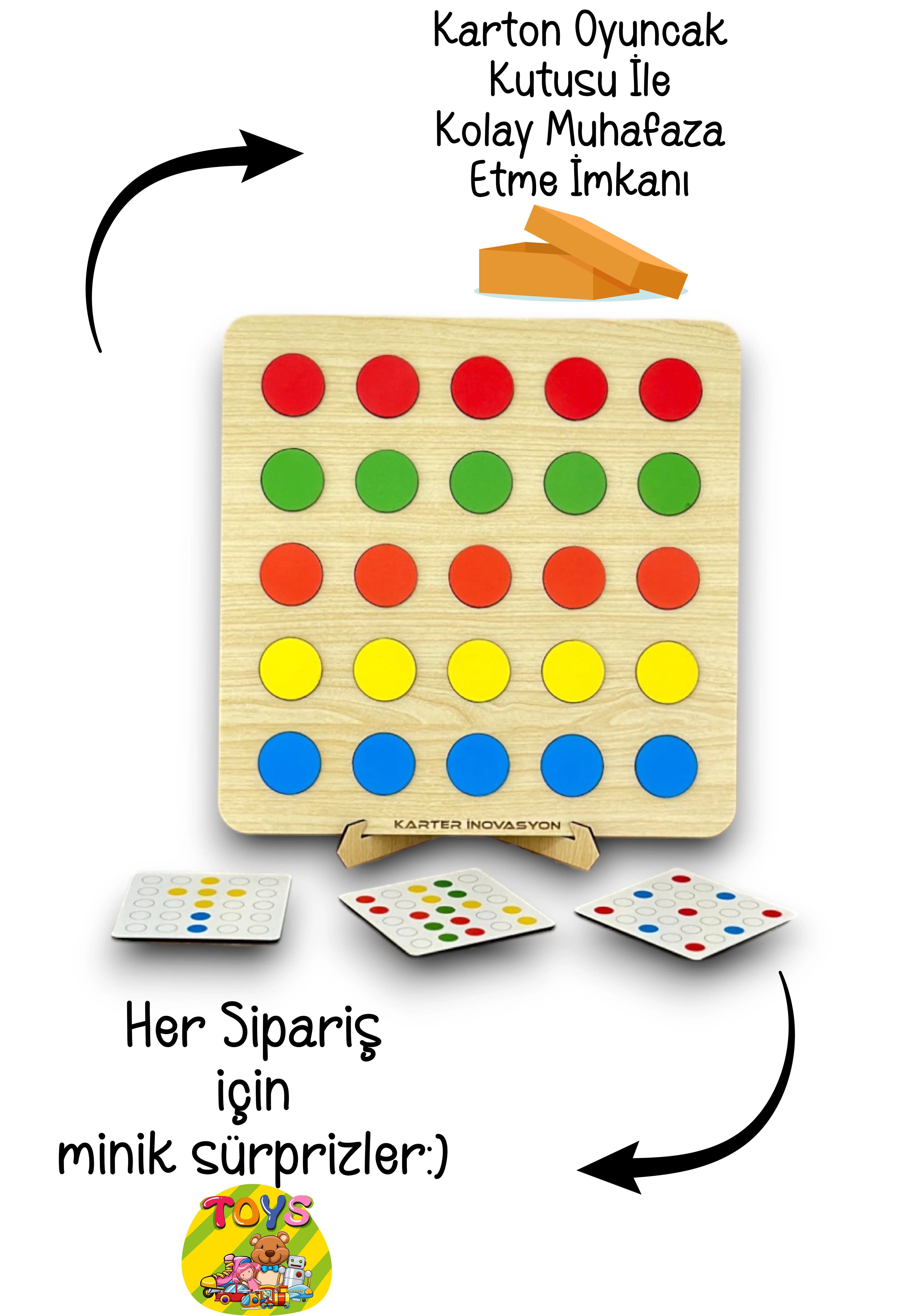 Renk Oyun Tahtası-Gökkuşağı