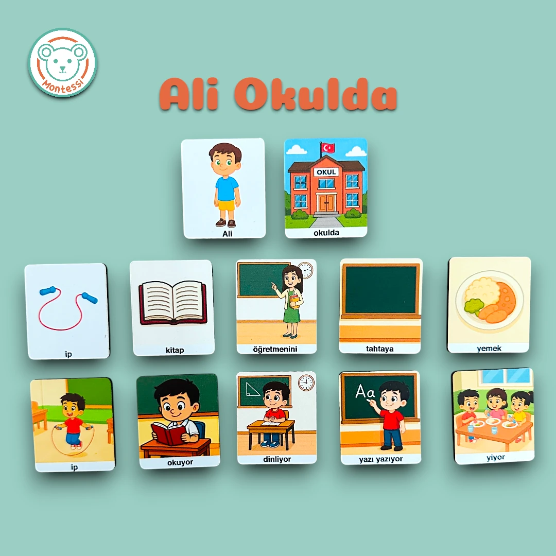 Ali İle Cümle Kurmayı Öğreniyorum