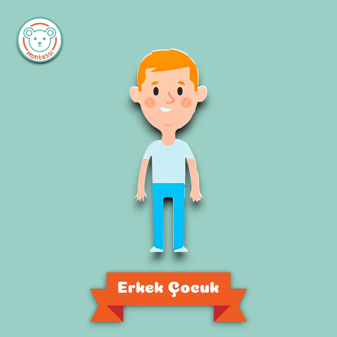 Ahşap Aile Kukla Seti (8 Kukla)