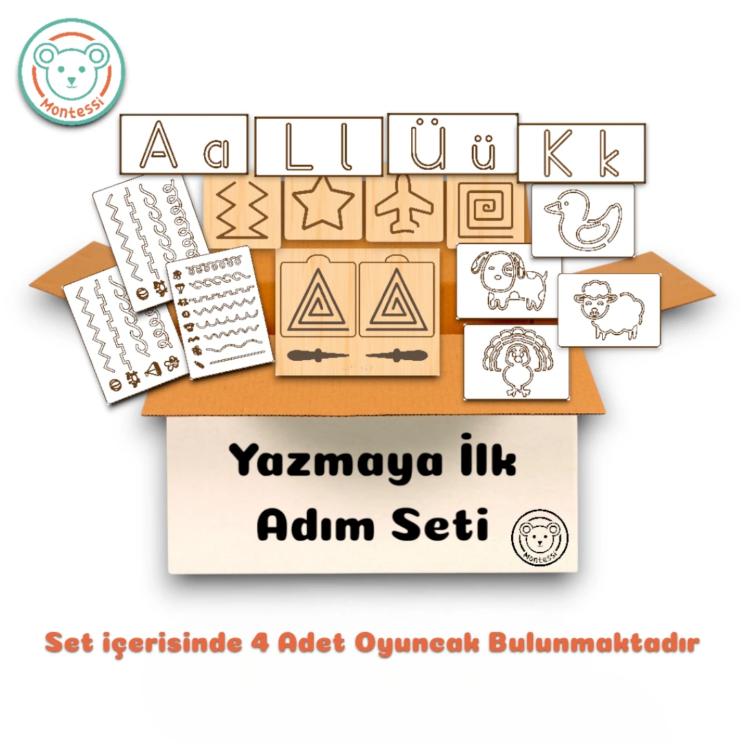 Yazmaya İlk Adım Seti (4 Oyuncak)