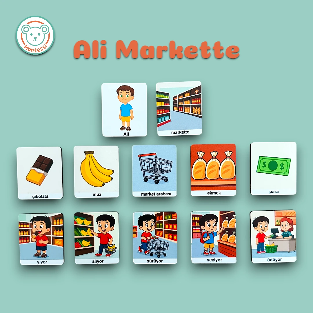 Ali İle Cümle Kurmayı Öğreniyorum