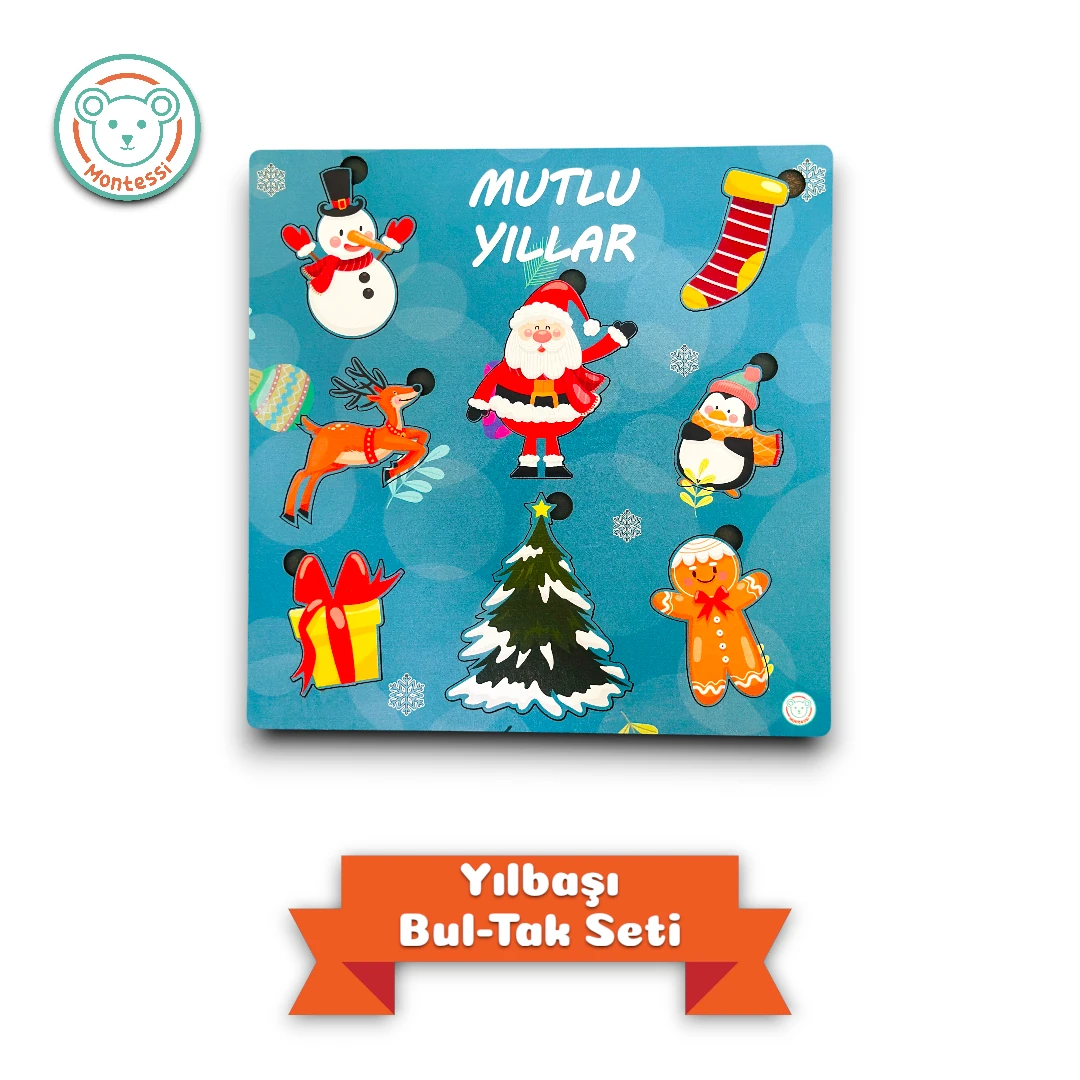 Yılbaşı Temalı Eğitici Oyuncak Kolisi (3 Oyuncak)