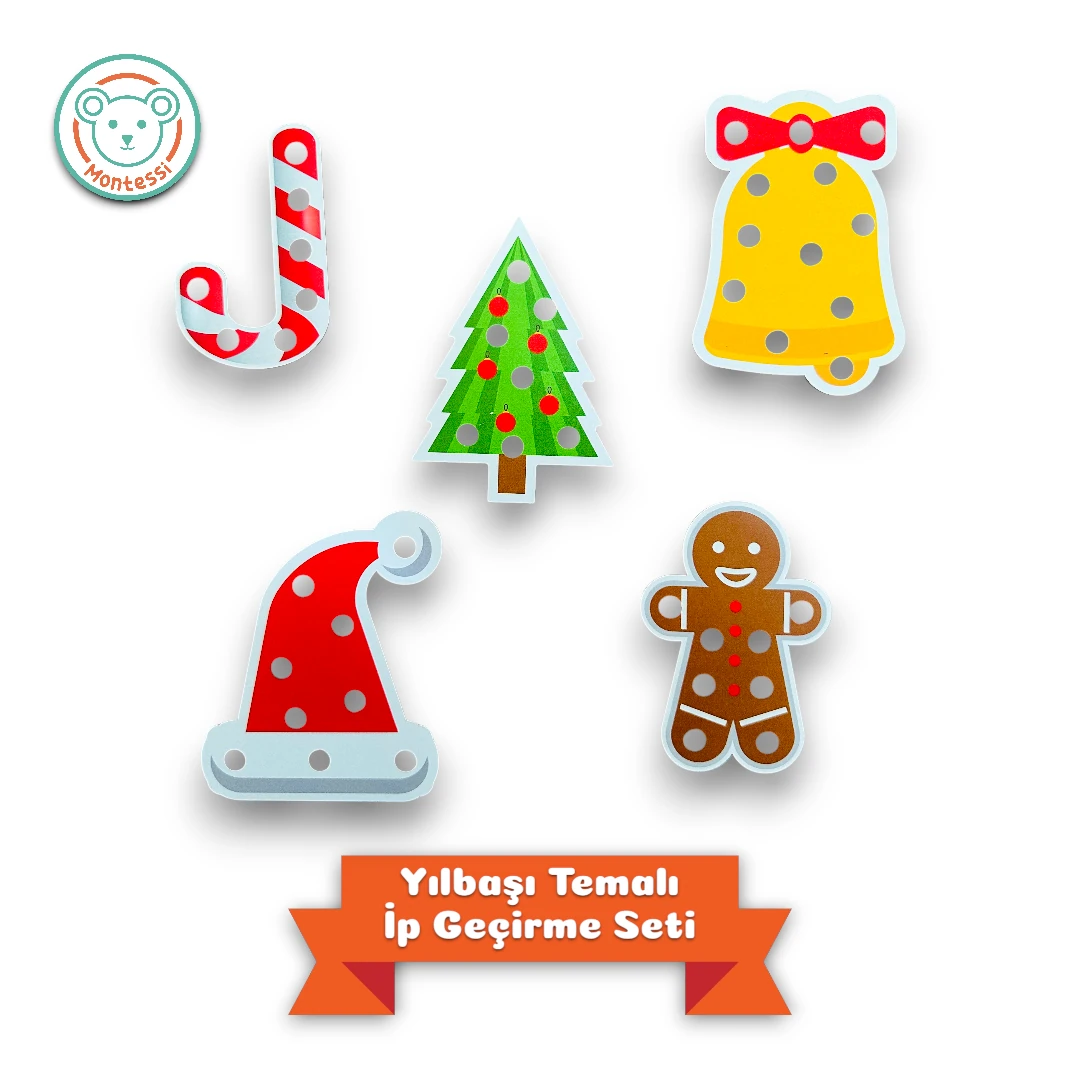 Yılbaşı Temalı İp Geçirme Oyunu