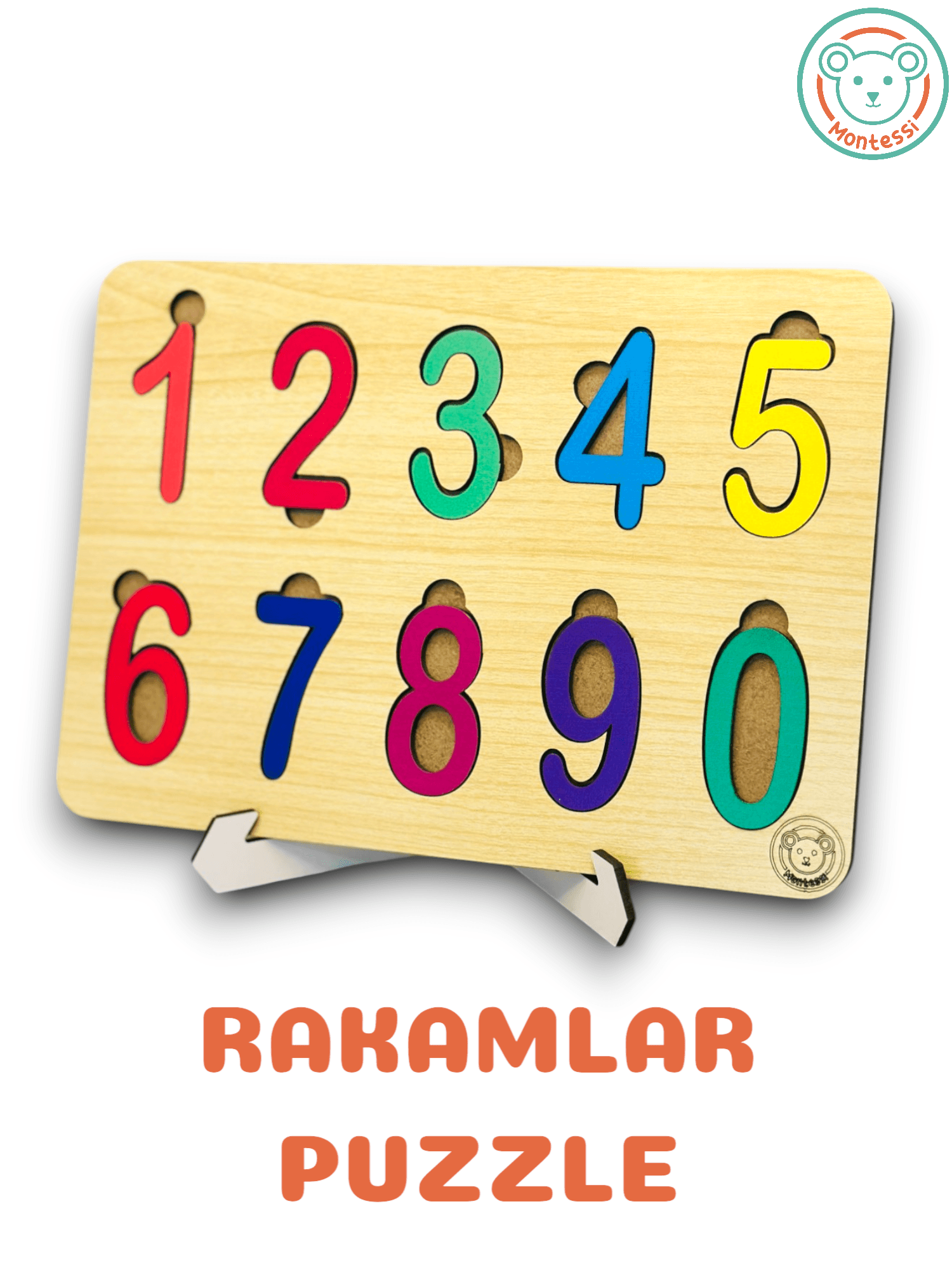 Montessi Rakamlar Puzzle