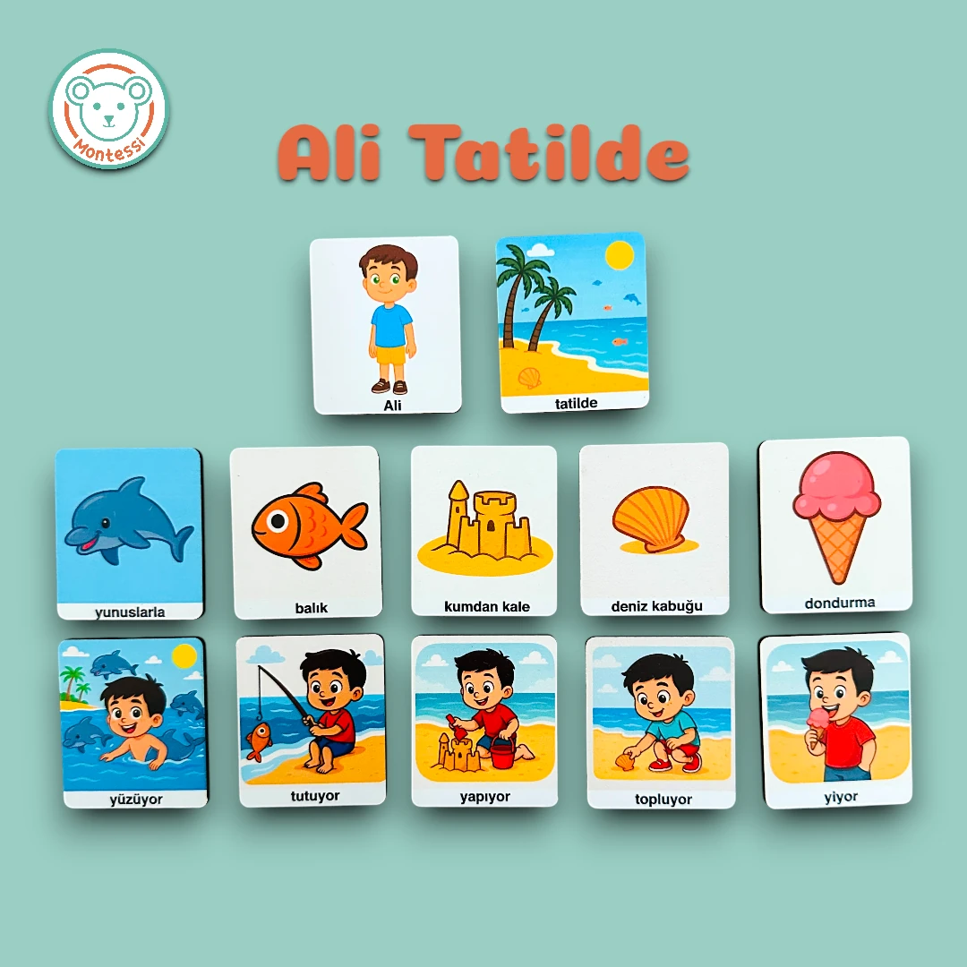 Ali İle Cümle Kurmayı Öğreniyorum