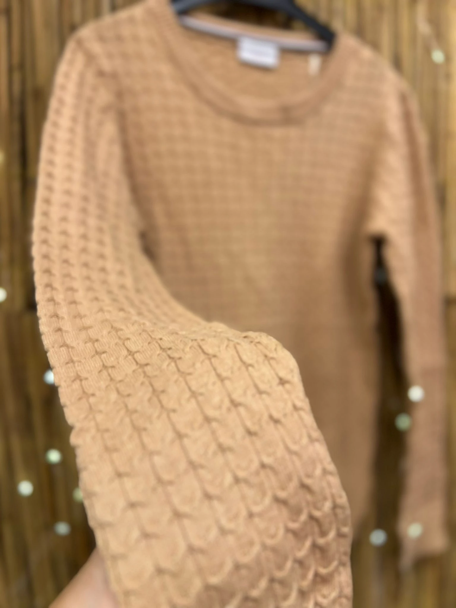 BEJ Saç Örgü Kadın Kazak