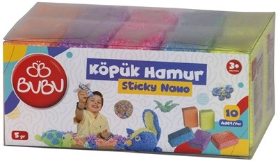 BU-BU KÖPÜK HAMUR 10X5GR.(PVC)