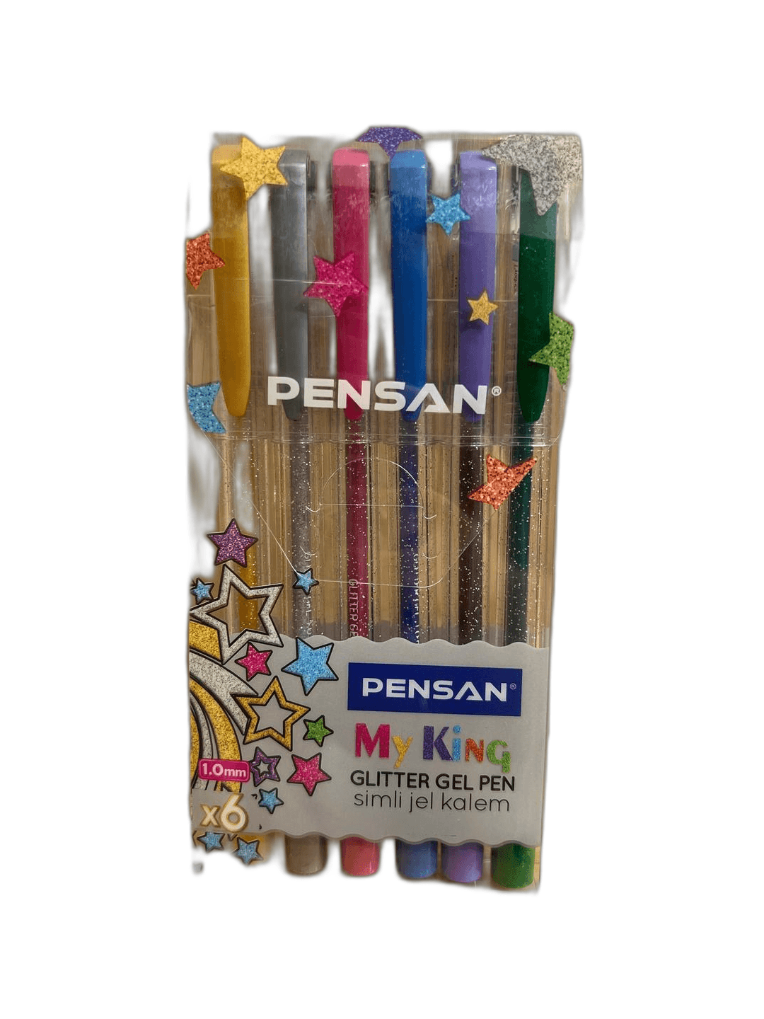 PENSAN MY-KİNG SİMLİ JEL KALEM 6'LI