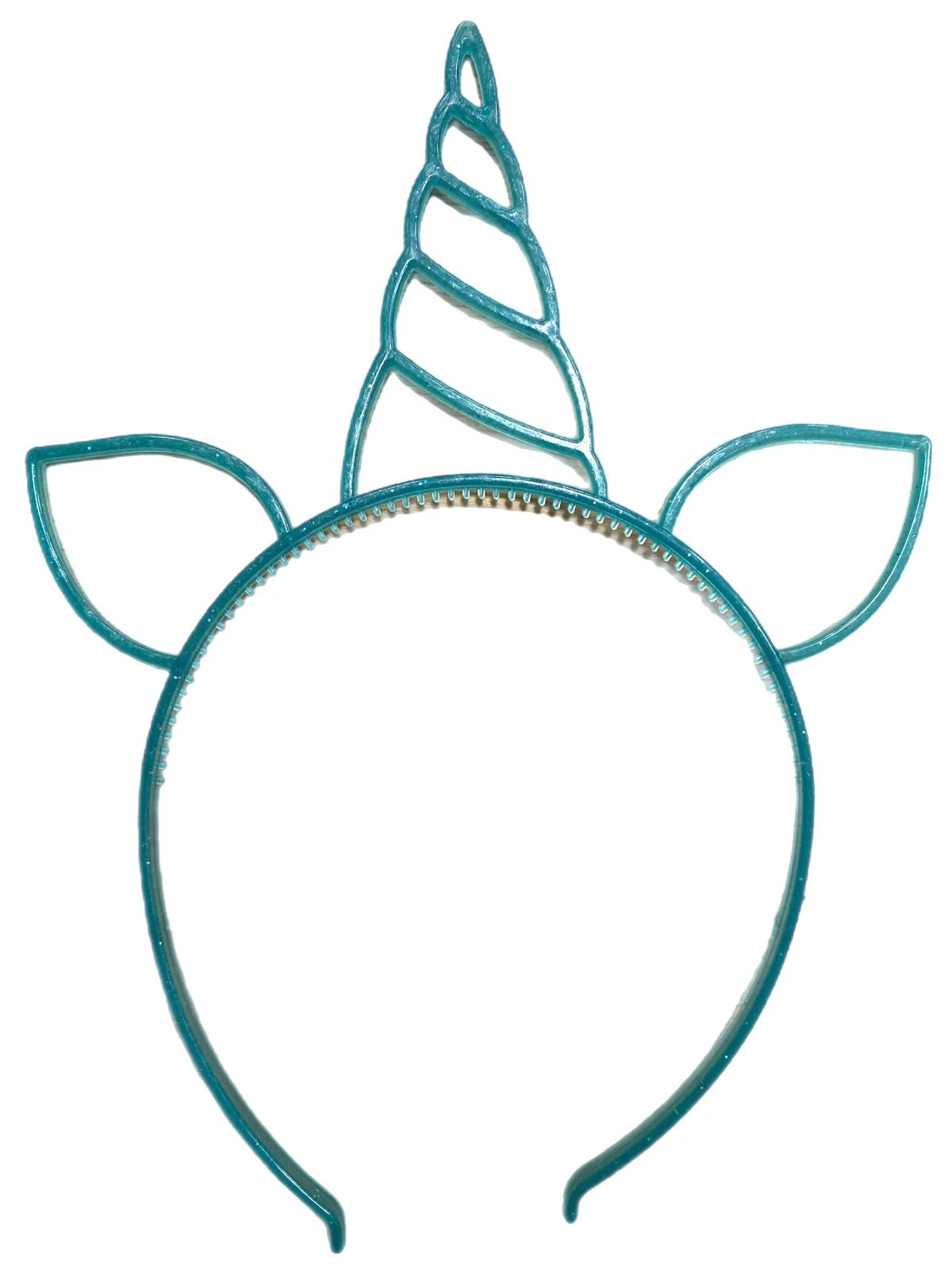 Mavi Plastik Unicorn Taç