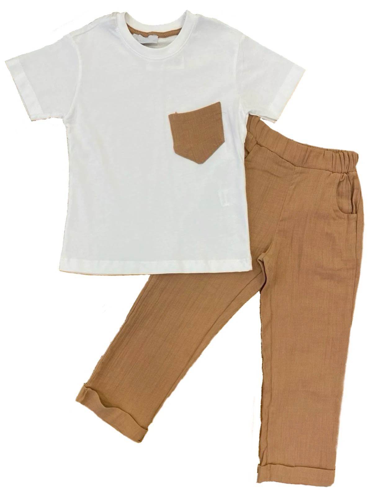 Müslin Pantolonlu Çocuk Takım