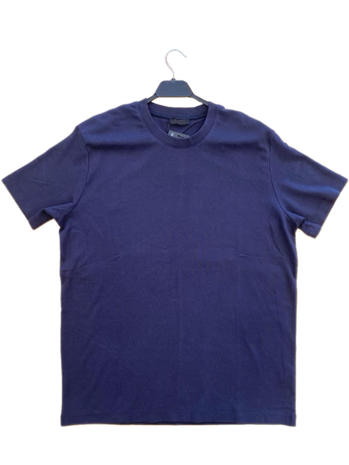 Gramajlı Basic Erkek T-Shirt Lacivert