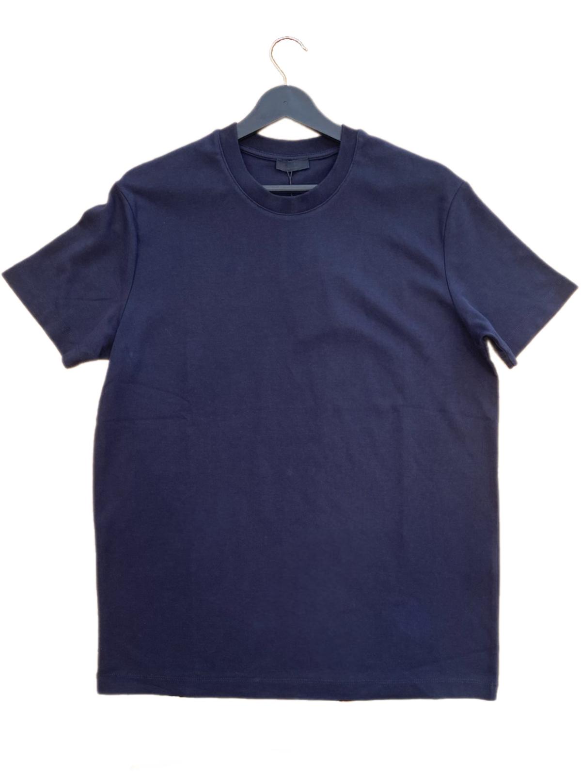 Gramajlı Basic Erkek T-Shirt Navy