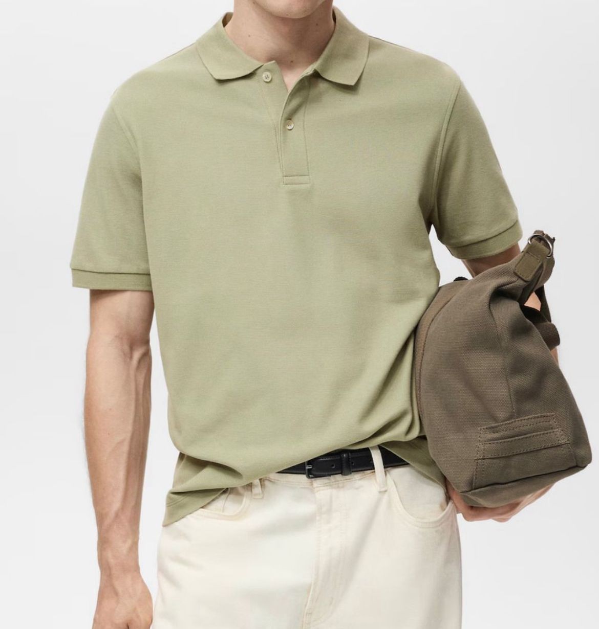 Basic Logosuz Polo Yaka