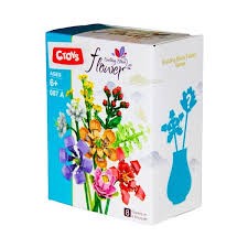 MİNİ BLOK FLOWER Mavi Kutu