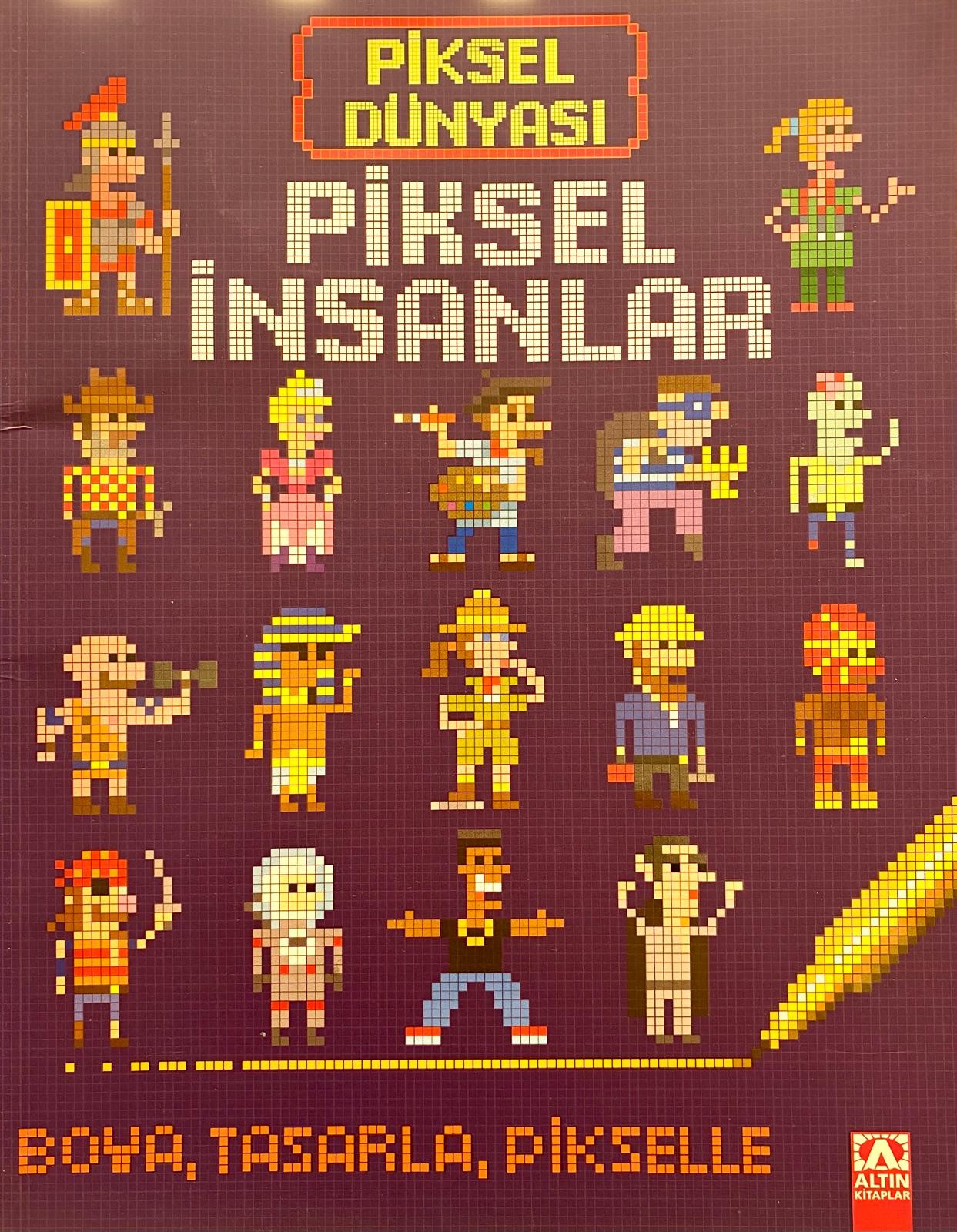 Piksel İnsanlar: Boya, Tasarla, Pikselle