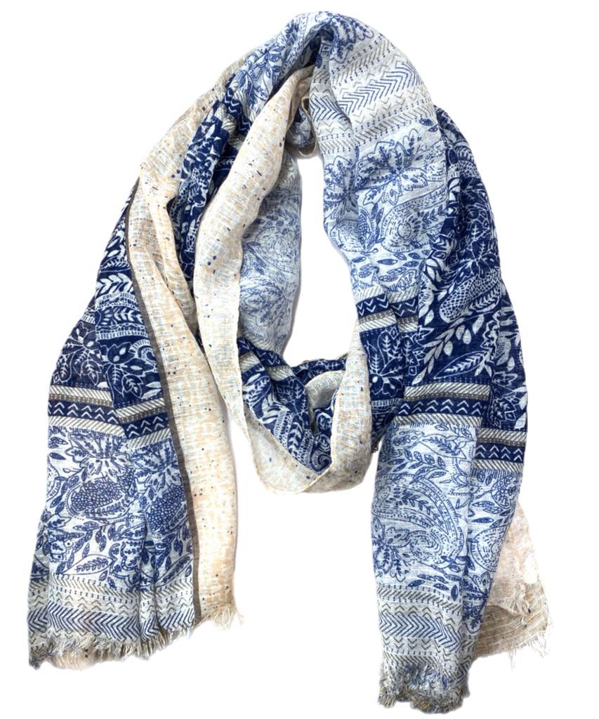 Lacivert & Turuncu Fular