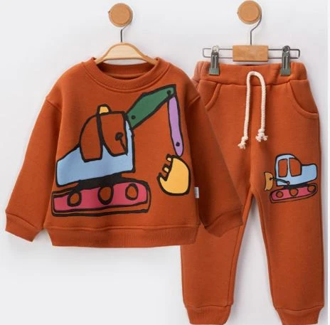 Kepçe Baskılı Çocuk Takım