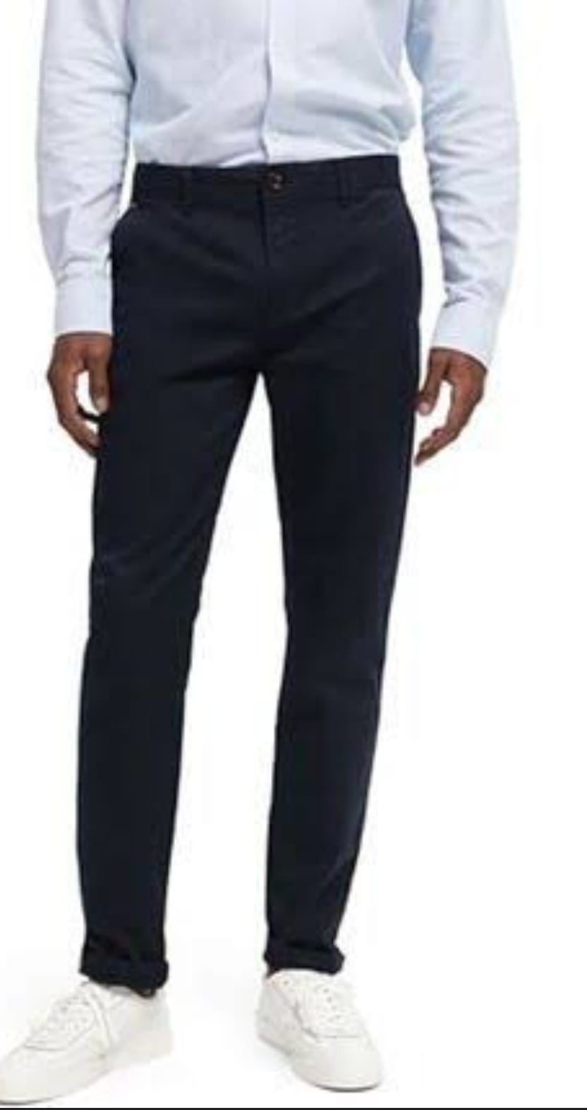 Erkek Kanvas Pantolon Slim Fit