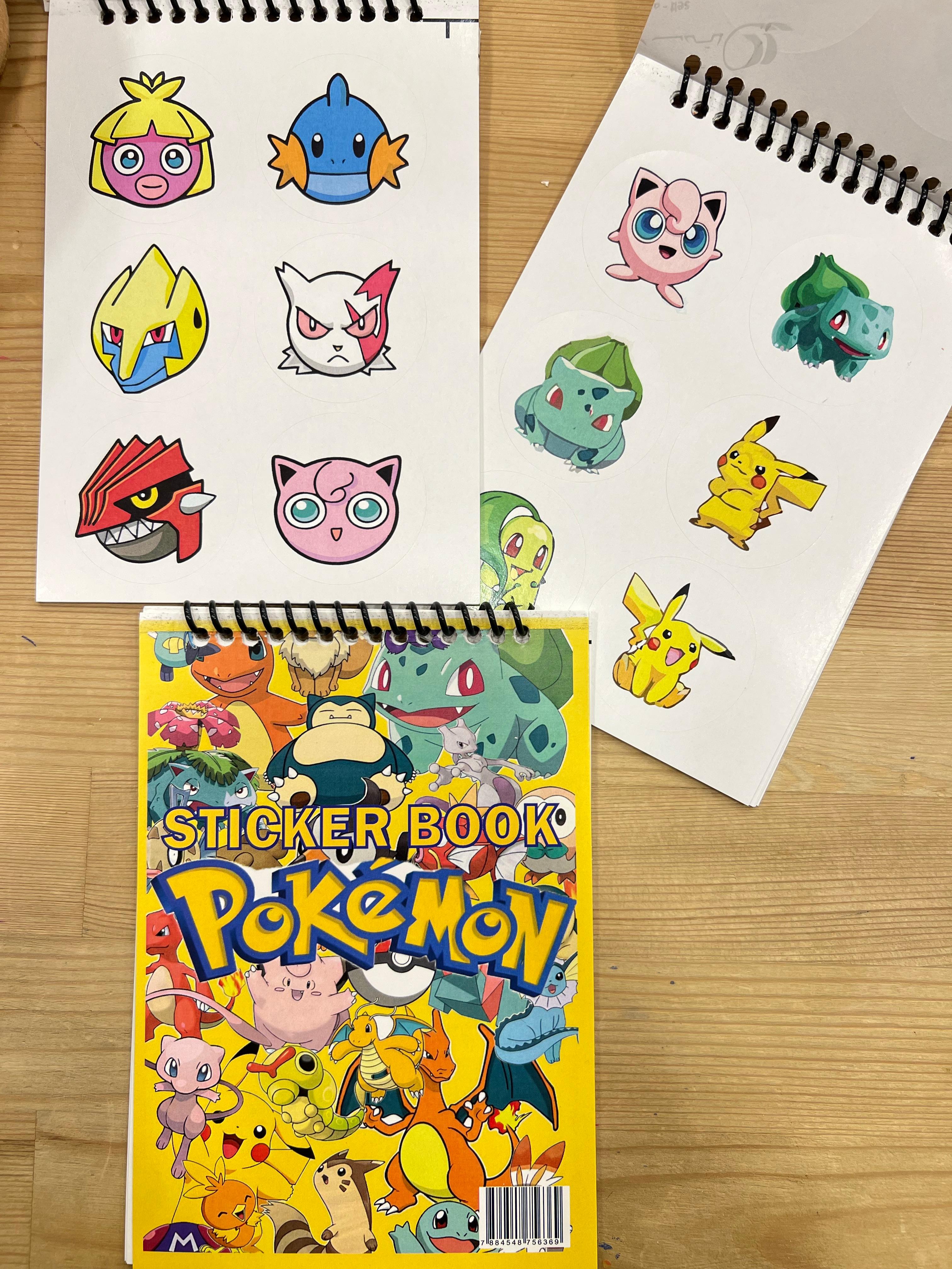 POKEMON STİCKER DEFTERİ