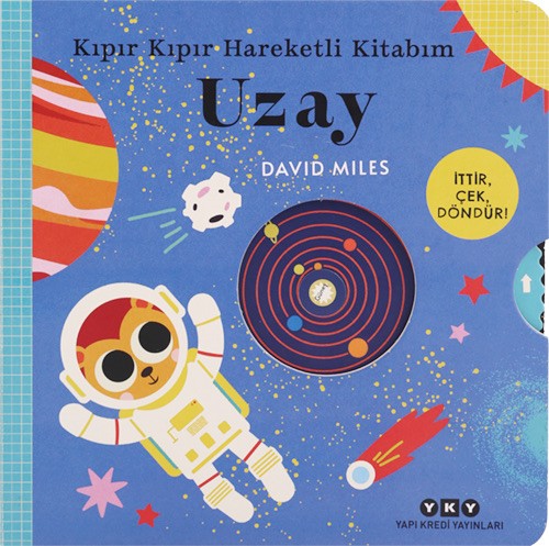Kıpır Kıpır Hareketli Kitabım UZAY