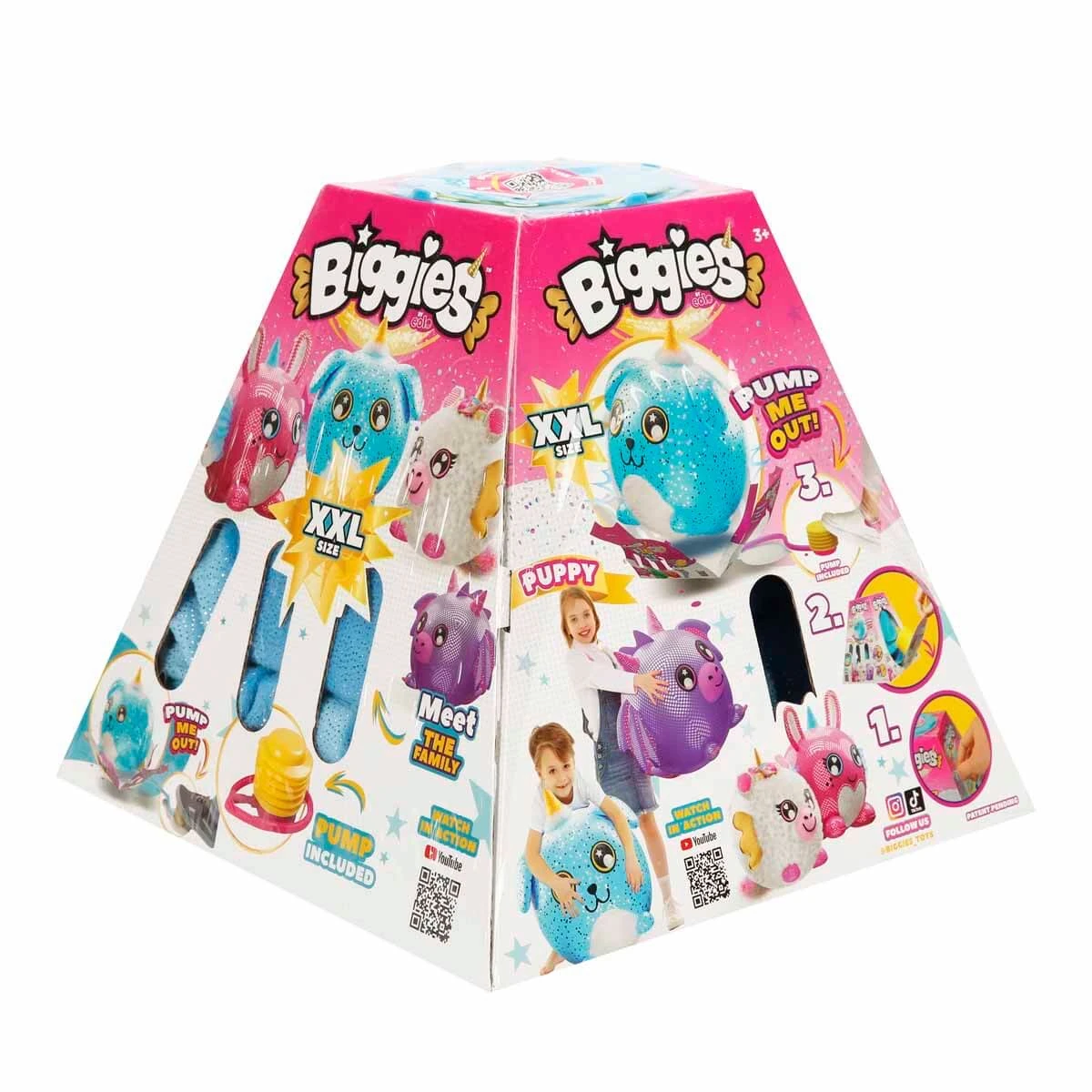 Şişme Peluş Köpek Biggies XXL