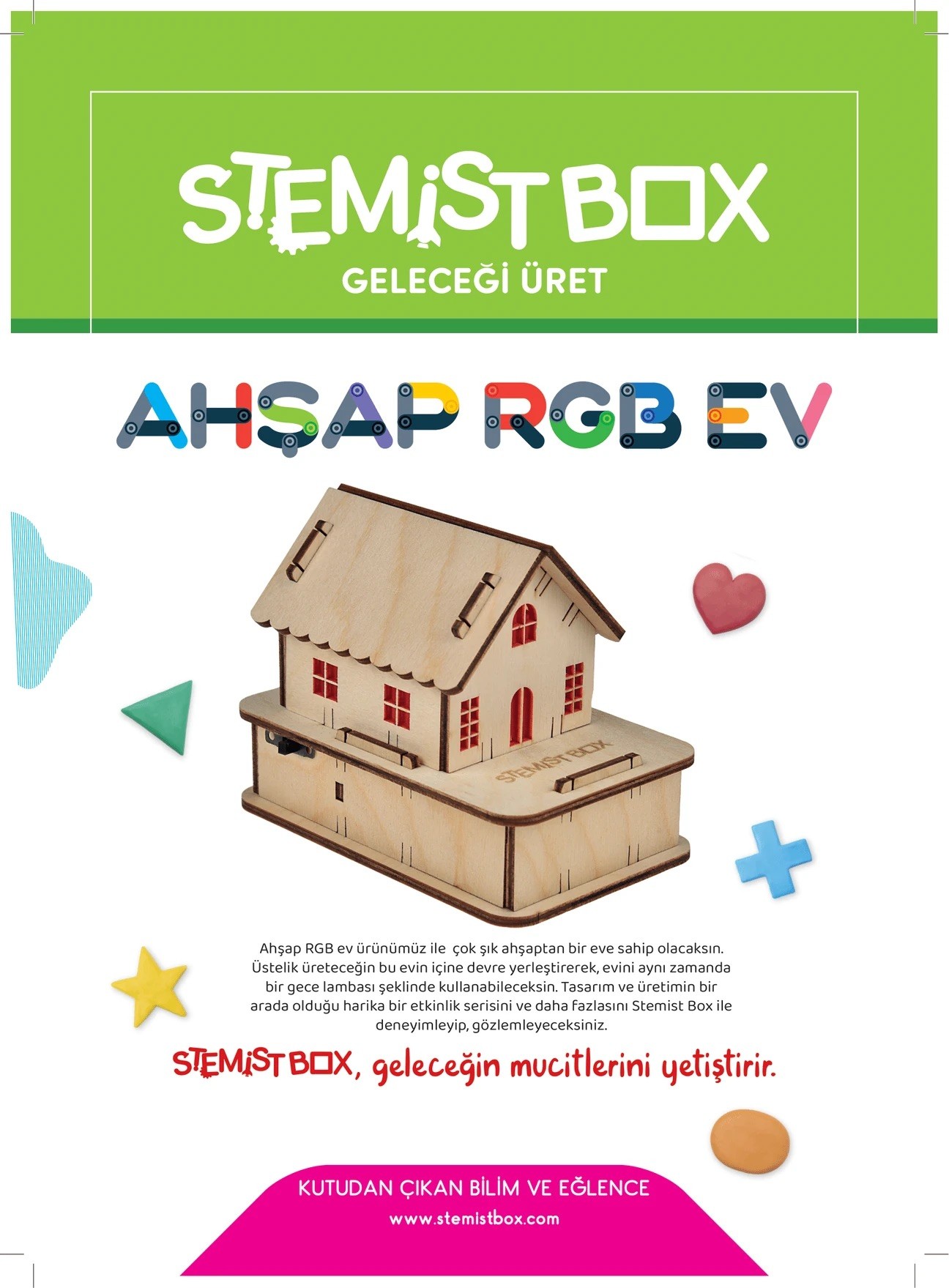 Ahşap RGB Ev