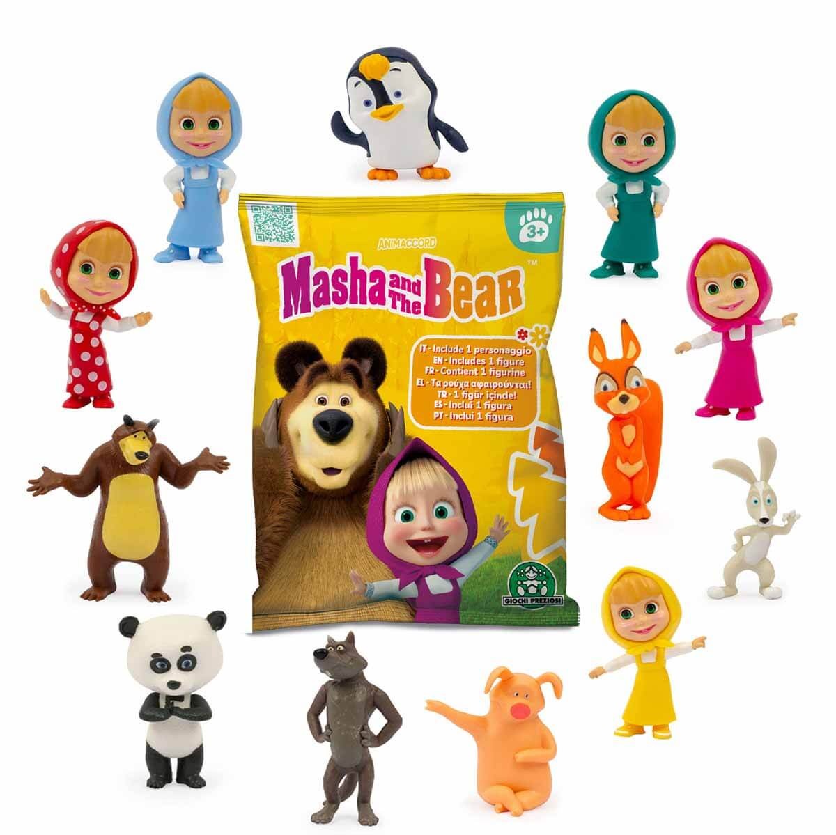 Masha & Koca Ayı Tekli Figür Sürpriz Paket