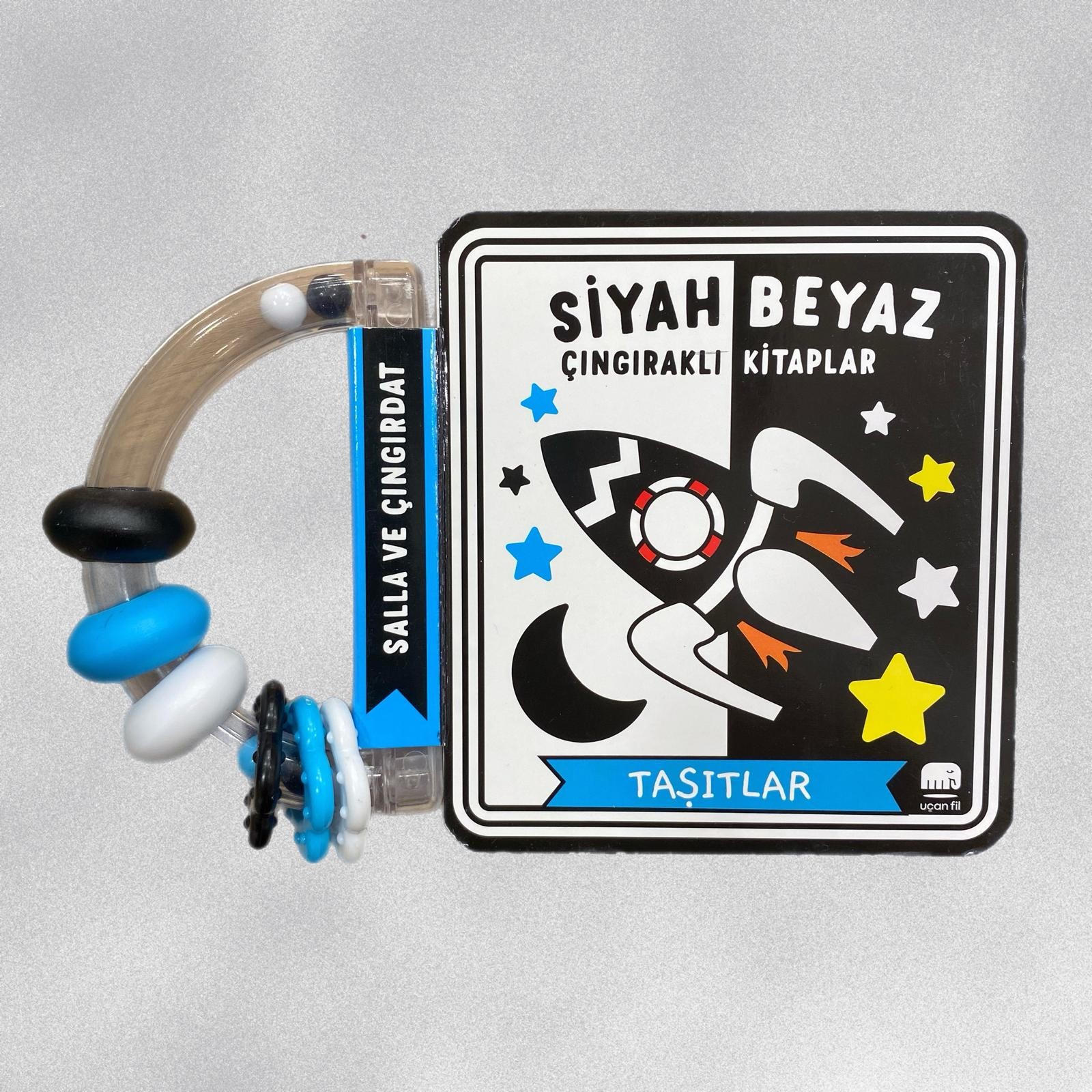 Siyah Beyaz Çıngıraklı Kitaplar - Taşıtlar
