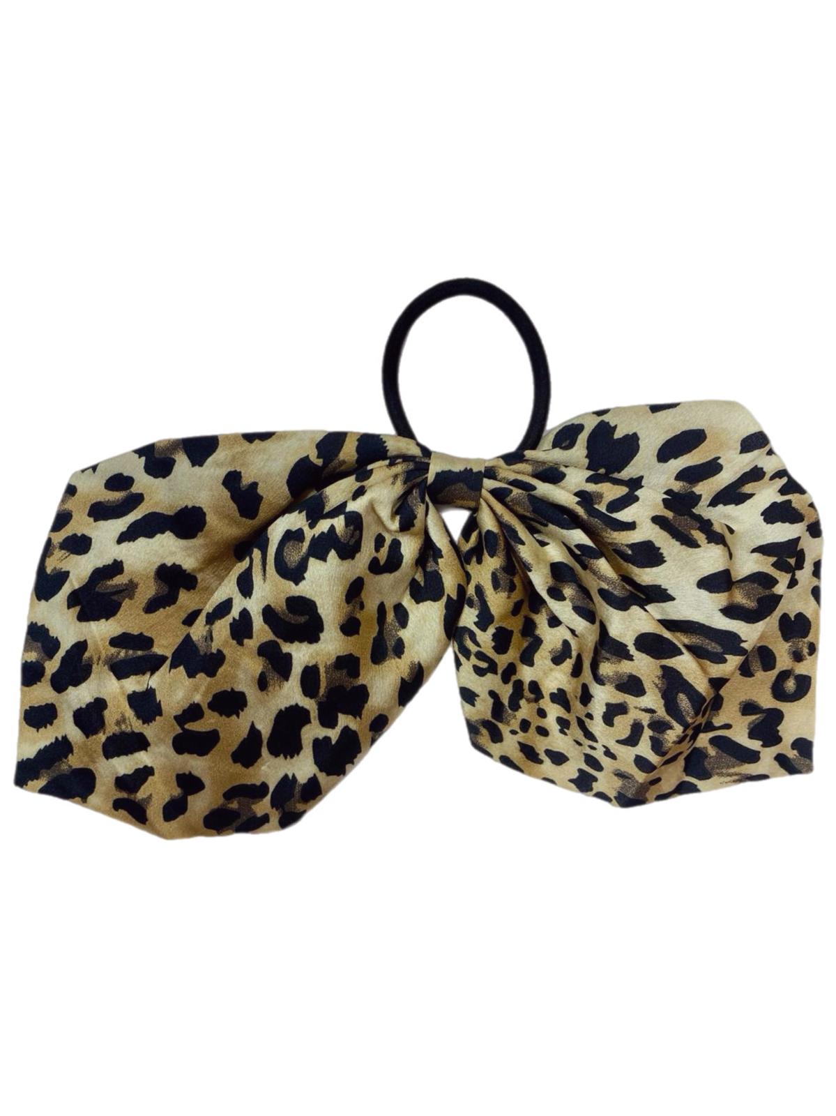 Leopar Detaylı Lastik Toka