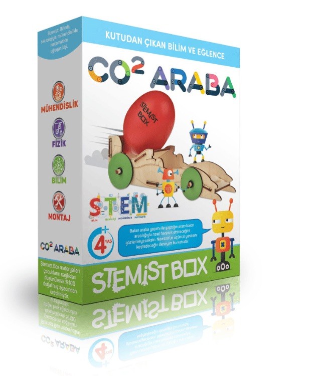 Ahşap CO2 Araba