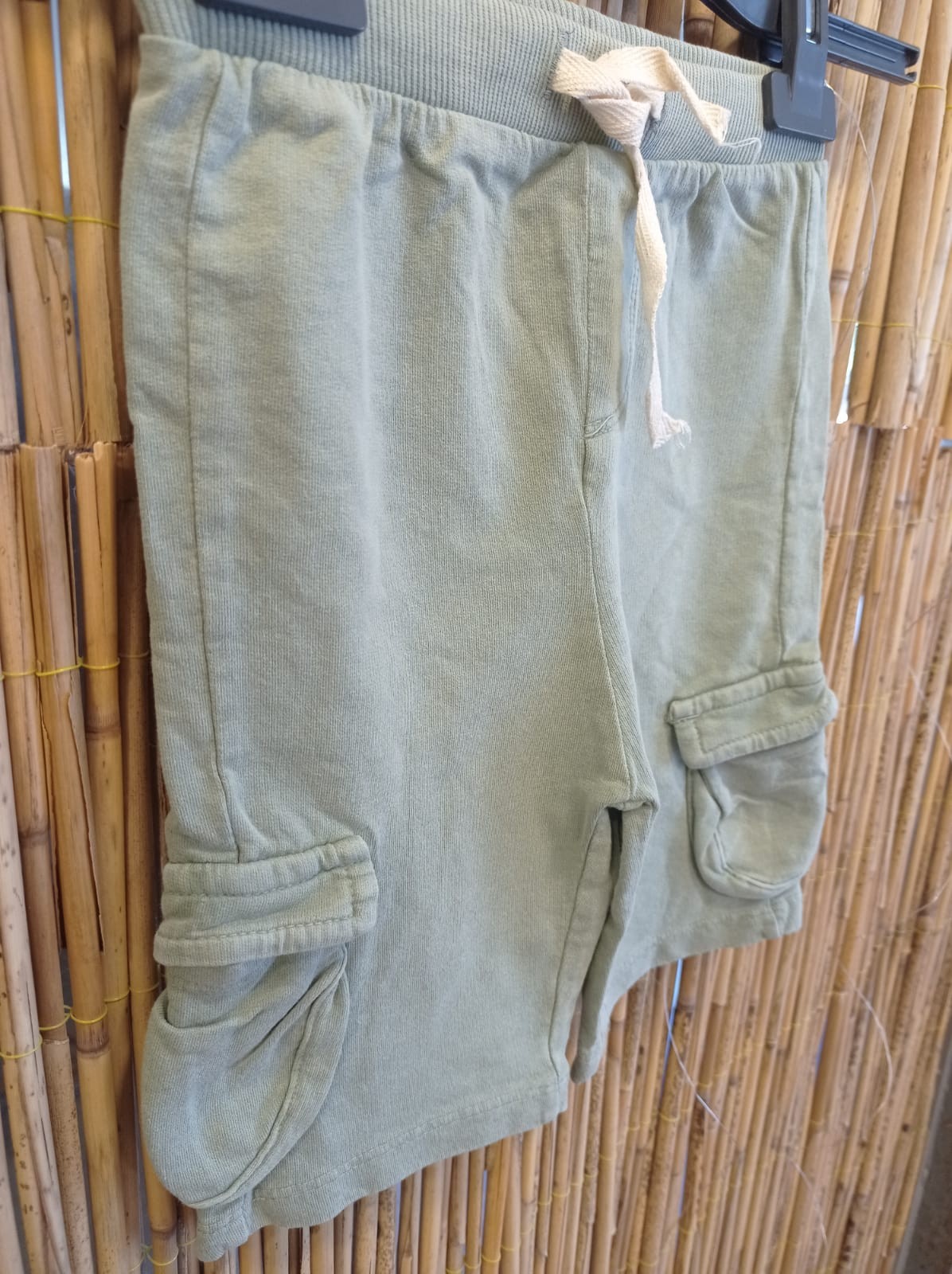 Erkek Çocuk Yeşil Cepli Pantolon
