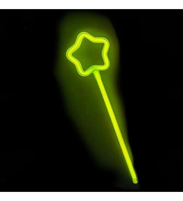 Karanlıkta Yanan Glow Partisi Yıldız Şekilli Asa