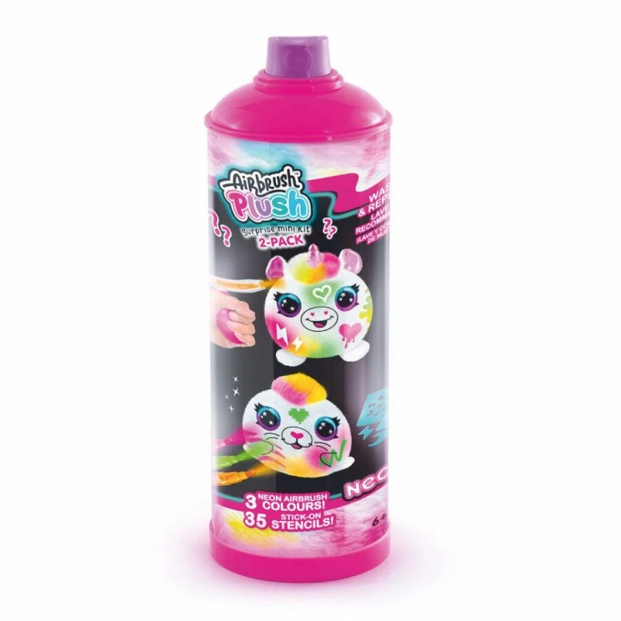 AirBrush Plush - Neon Mini Sürpriz Kiti