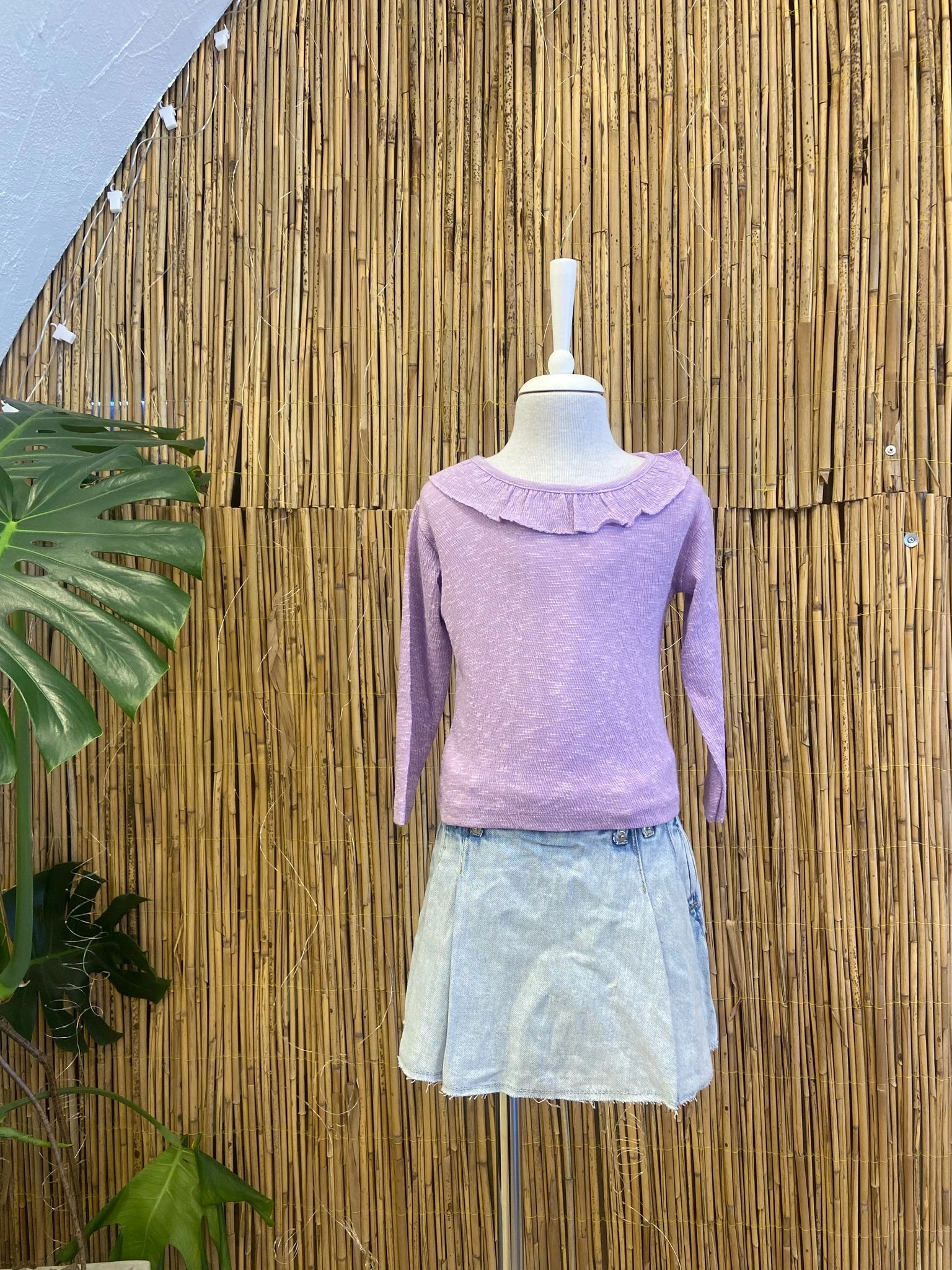 Fırfır Yakalı Body