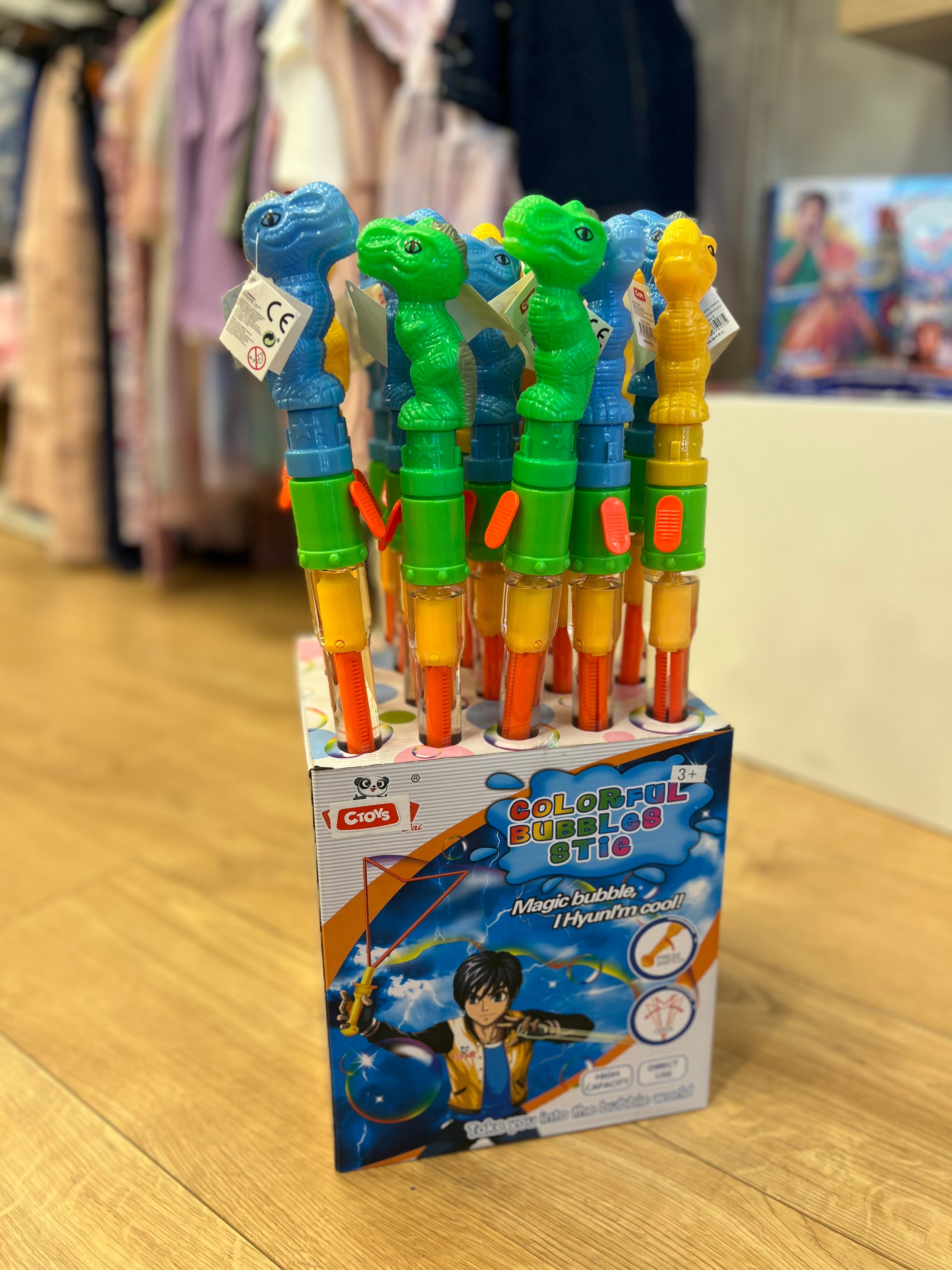 Mandallı Dev Baloncuk Dinozor