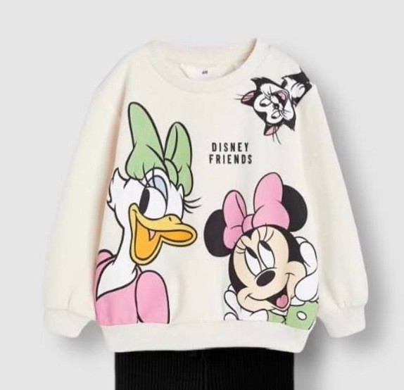 Karakter Baskılı Sweatshirt