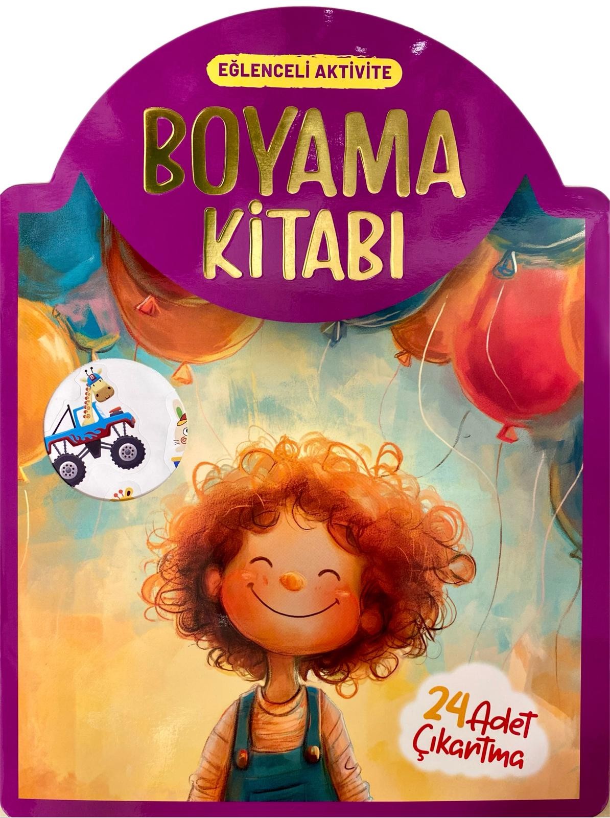 Boyama Kitabı Mor