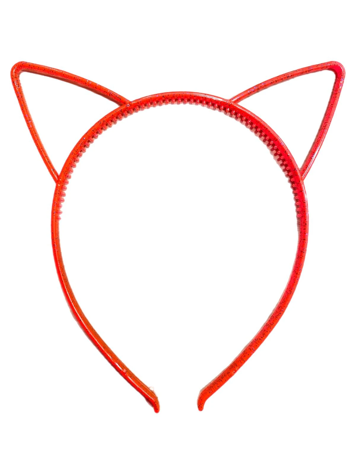 Kırmızı Plastik Kedi Kulağı Taç