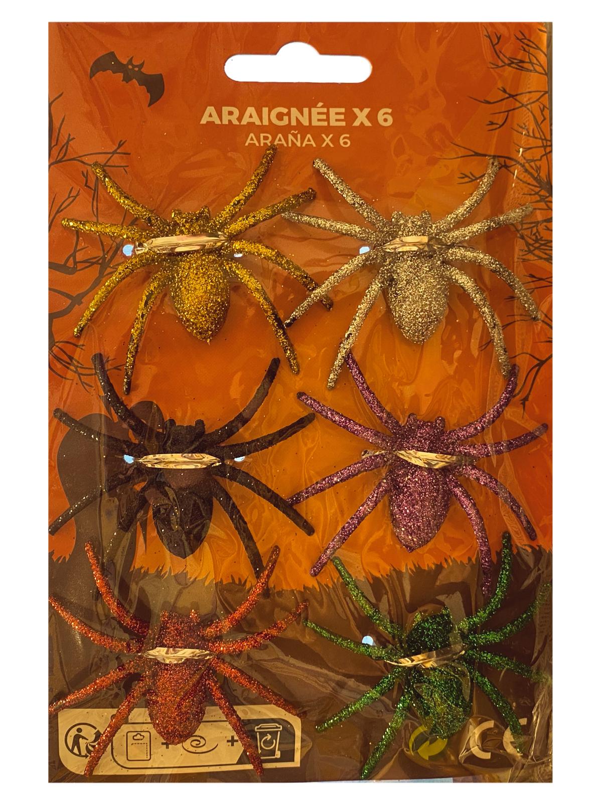 Simli Örümcek 6lı Renkli