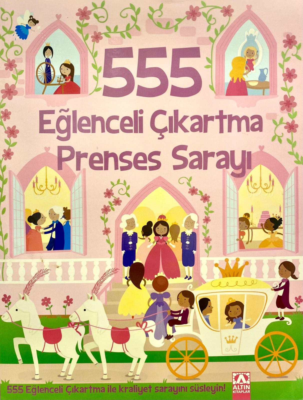 555 Eğlenceli Çıkartma Prenses Sarayı
