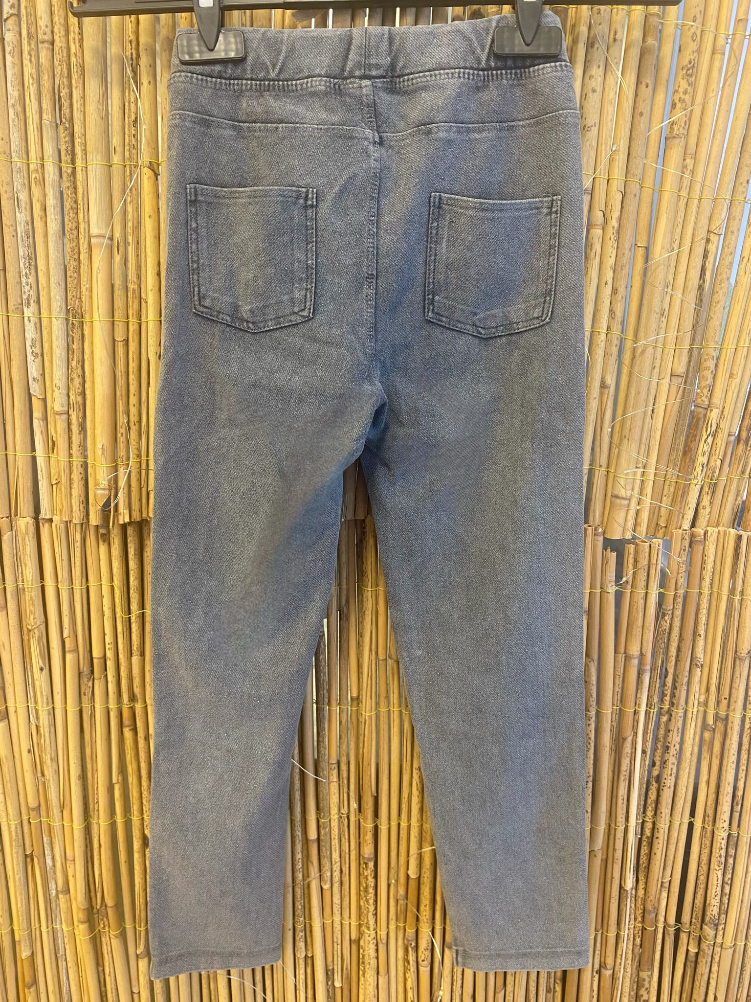 Gri Denim Çocuk Tayt