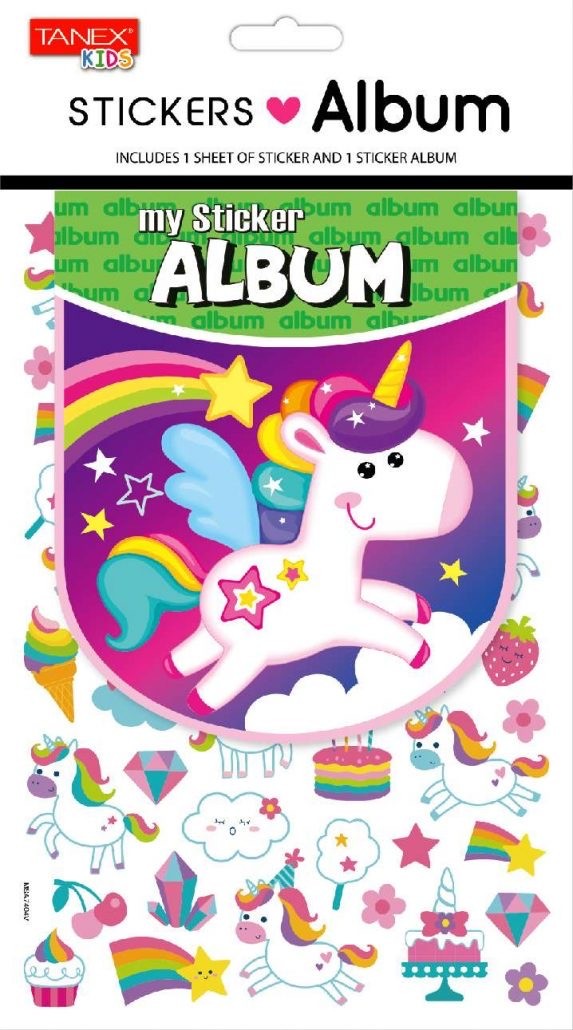 UNICORN ALBÜM SERİSİ STİCKER